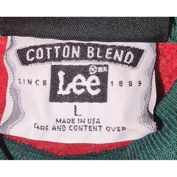 Vintage Christmas Sweatshirt Teddy Bear Grandma Womens Large - Picture 5 of 7